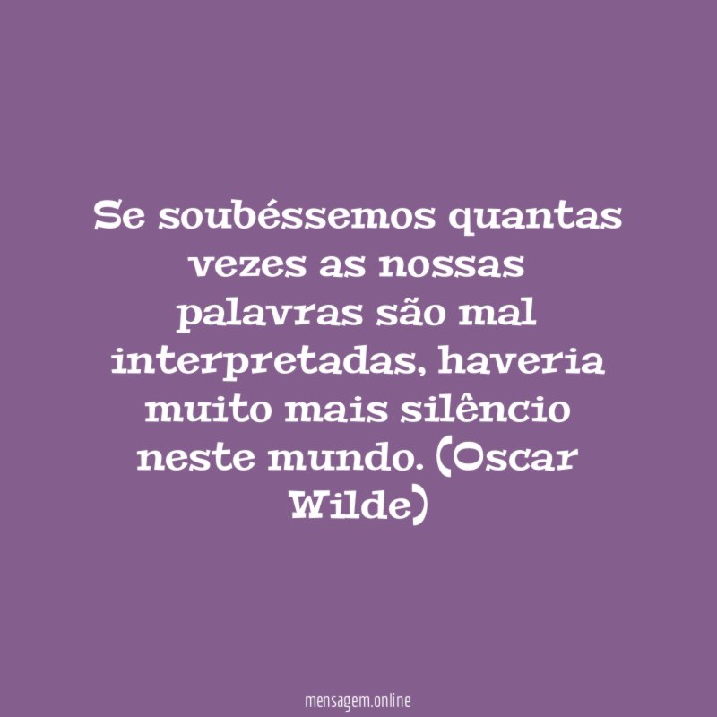Se soubessemos