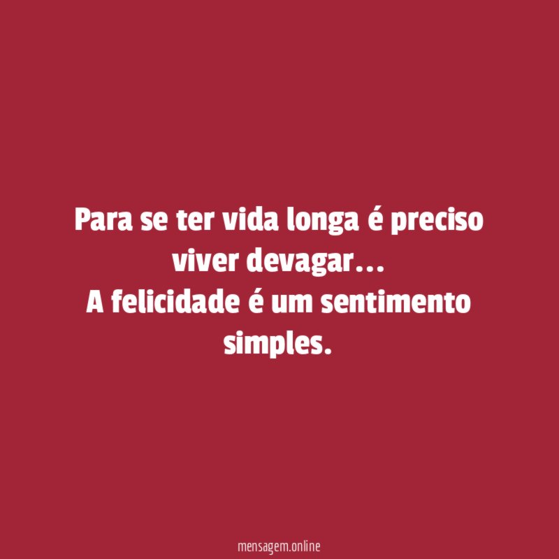 Vida longa