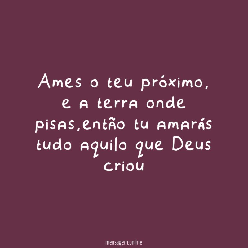 Ames o teu próximo
