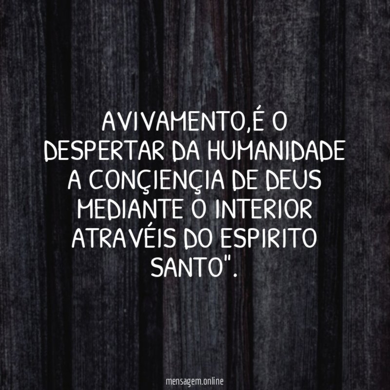 AVIVAMENTO