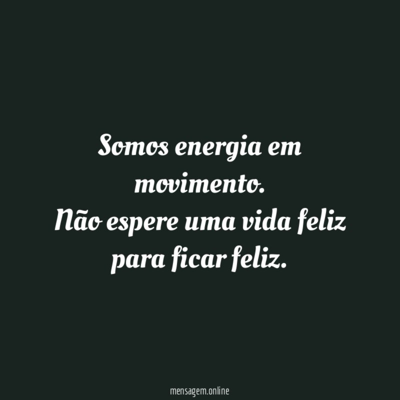 Energia em movimento
