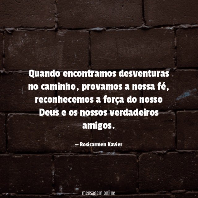 Quando encontramos desventuras no caminho