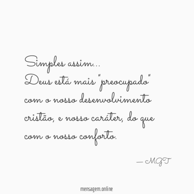 Simples assim