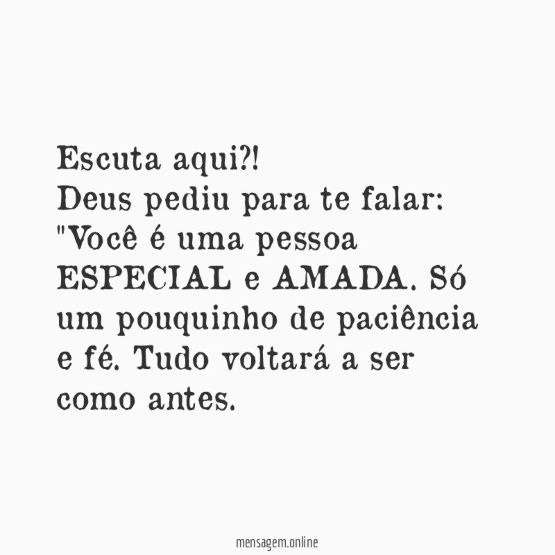 Escuta aqui