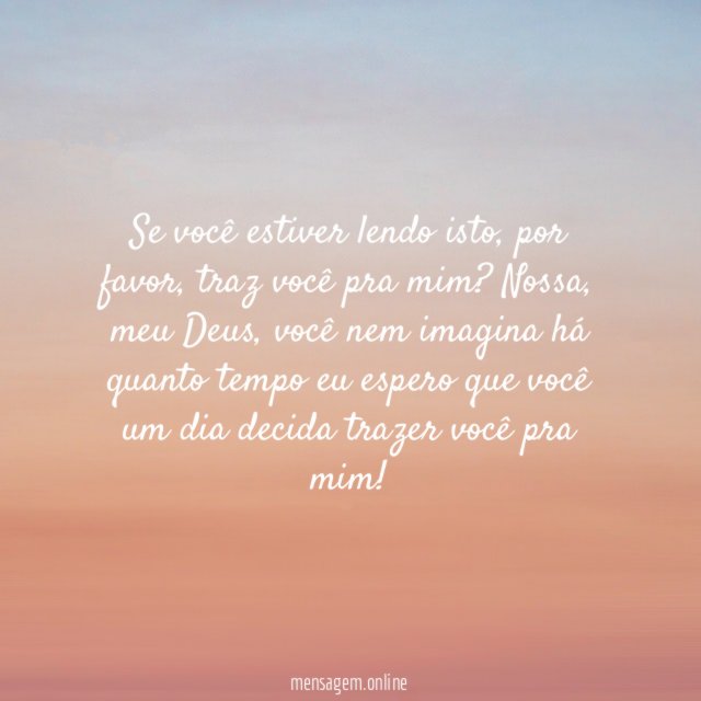 Se você estiver lendo isto