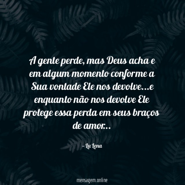 A gente perde