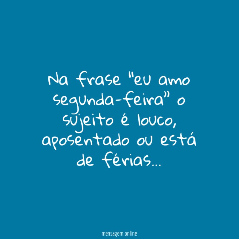 Segunda-feira