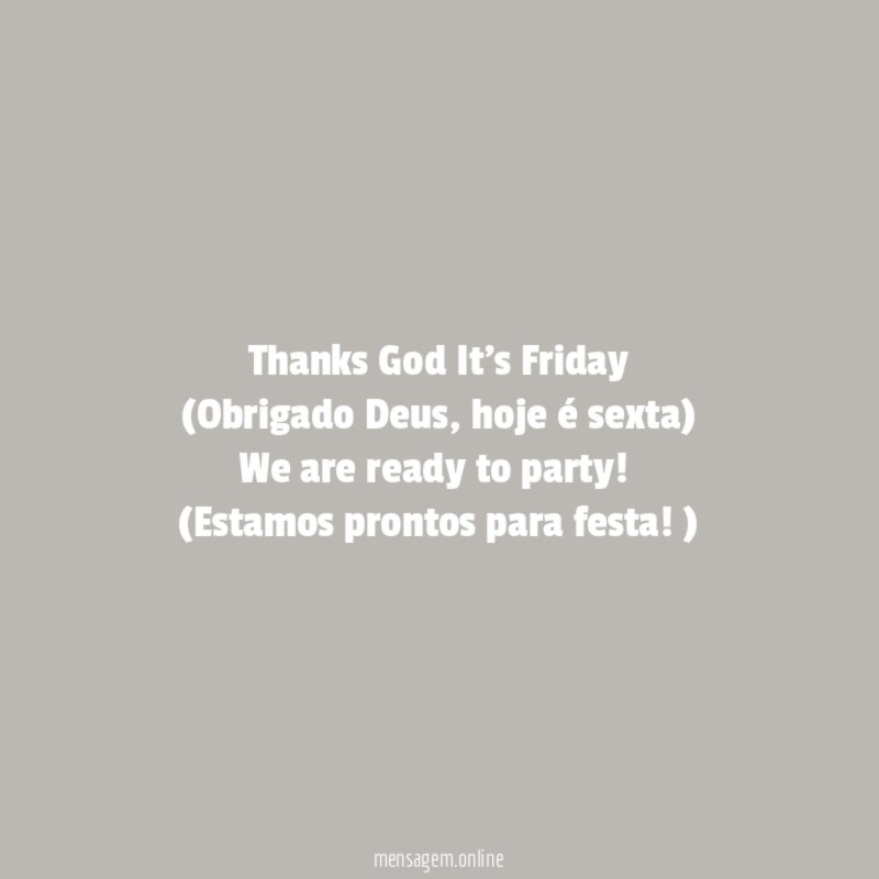 TGIF