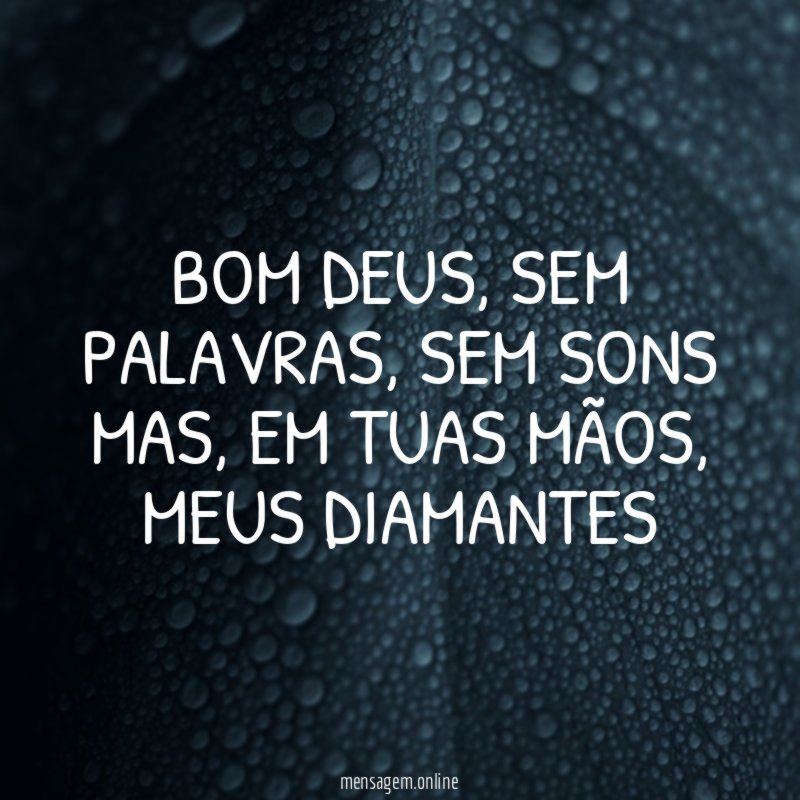 BOM DEUS