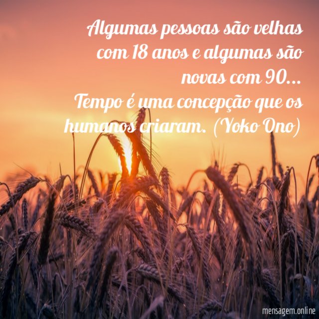 Velhas com 18 anos