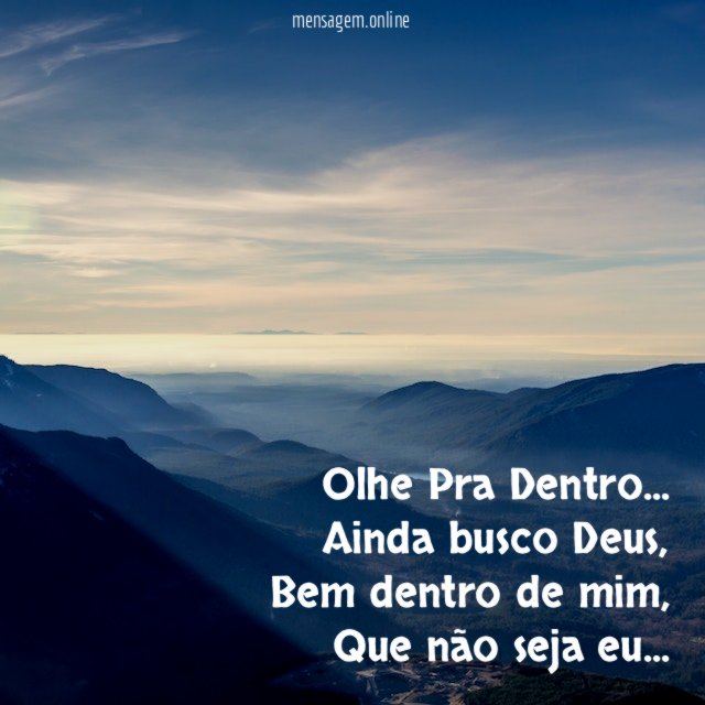 Olhe Pra Dentro…