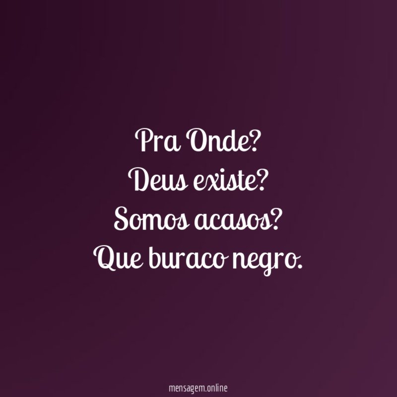 Pra Onde?