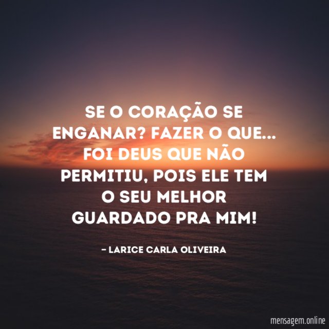 Se o coração se enganar