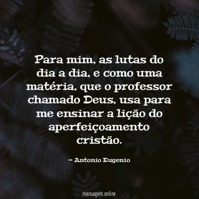 Para mim