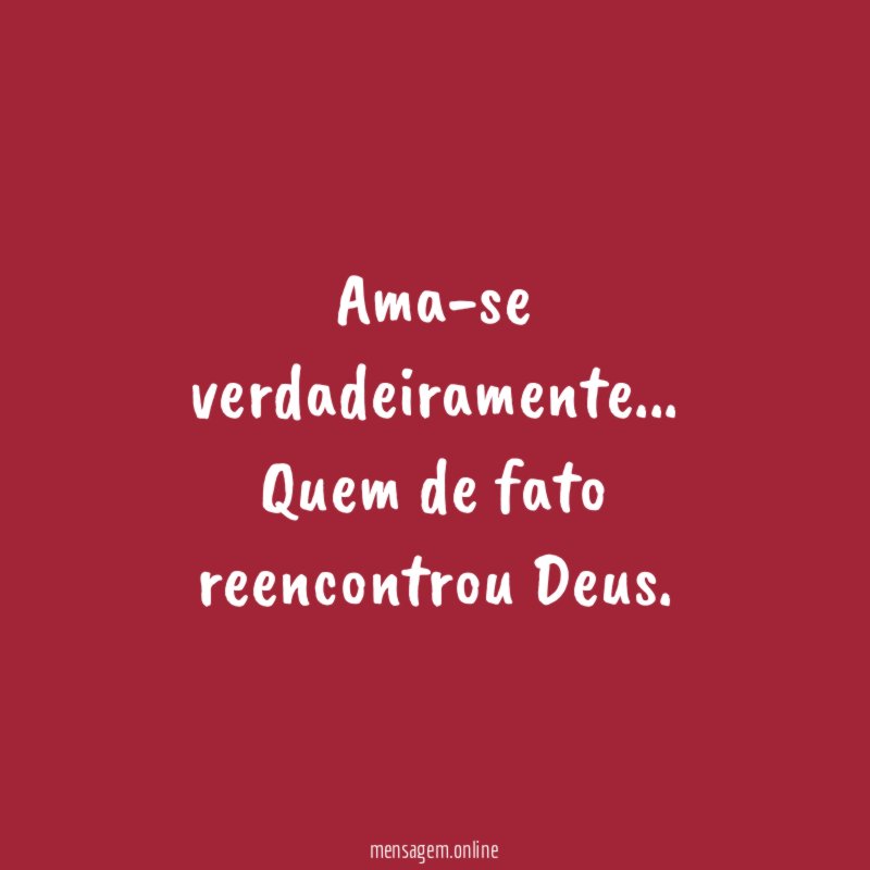 Ama-se verdadeiramente