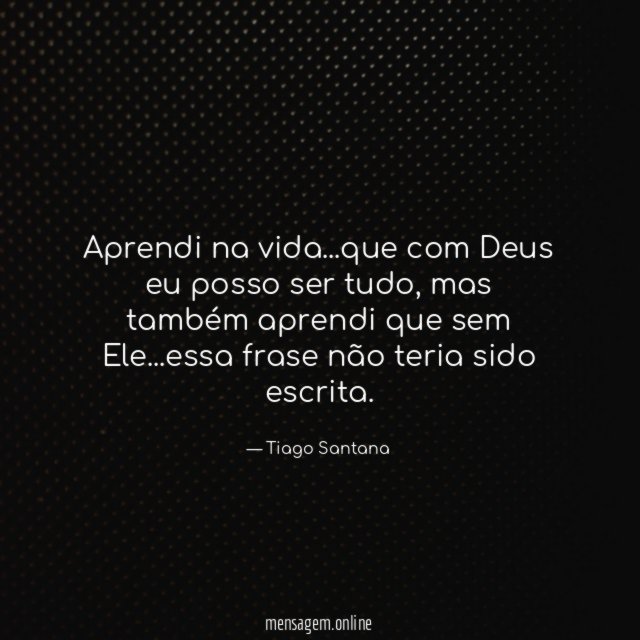 Aprendi na vida