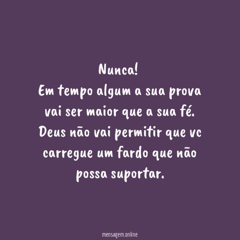 Nunca