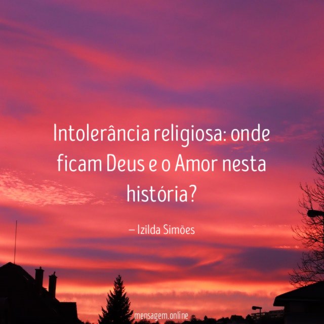Intolerância religiosa