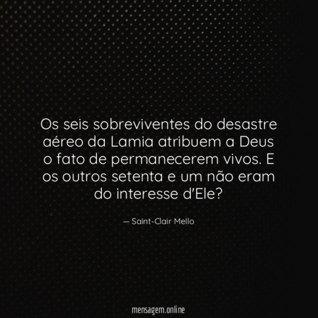 Os seis sobreviventes do desastre aéreo da Lamia
