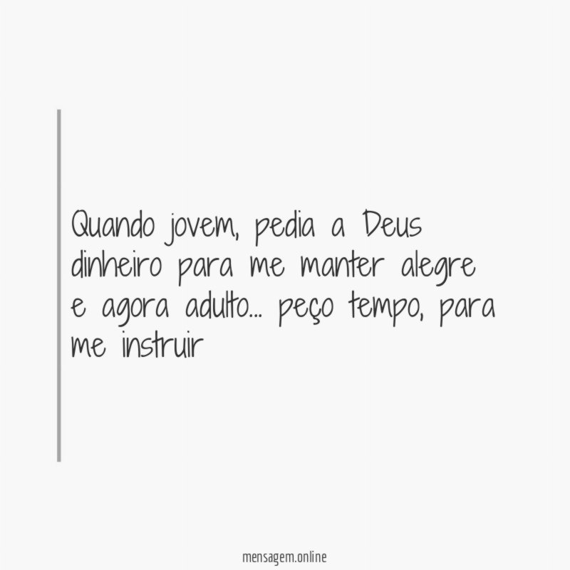 Quando jovem