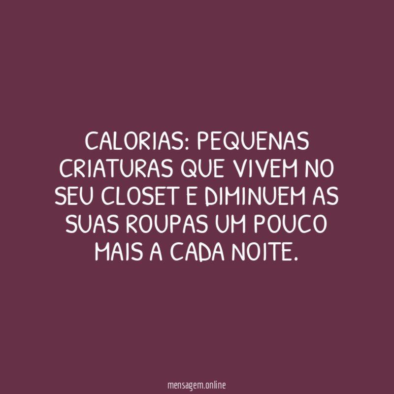 Calorias
