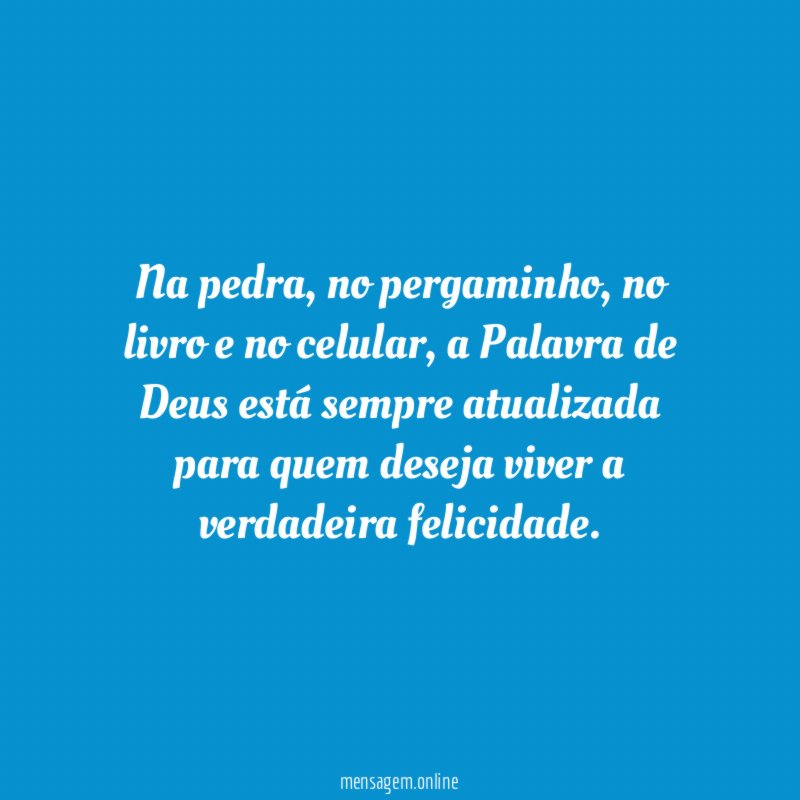 Na pedra