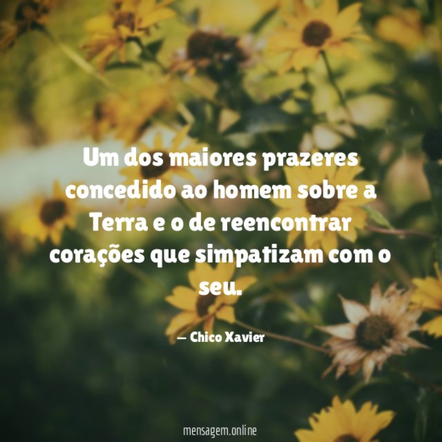 Um dos maiores prazeres