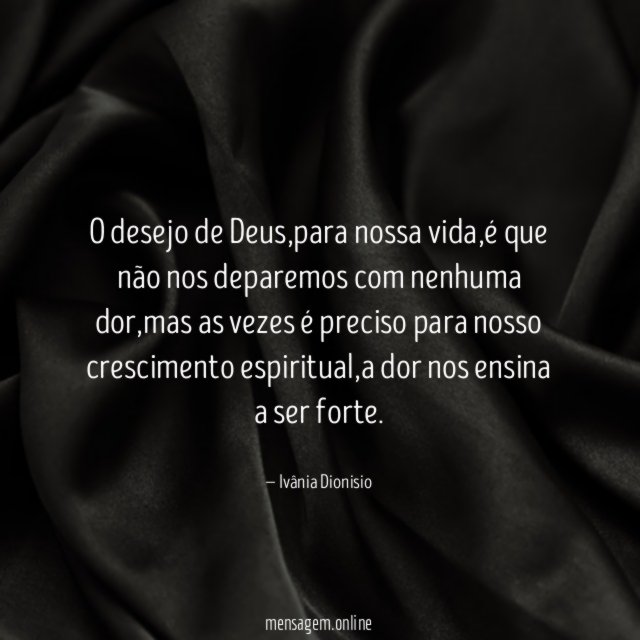 O desejo de Deus