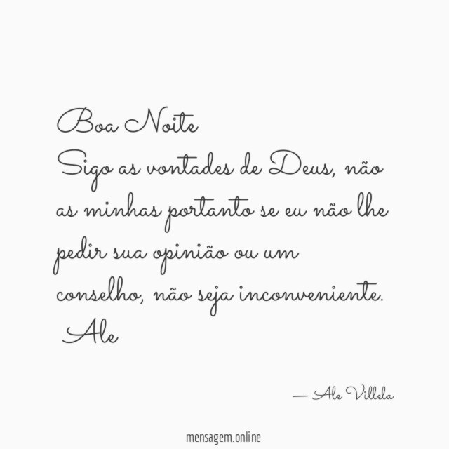 Boa Noite