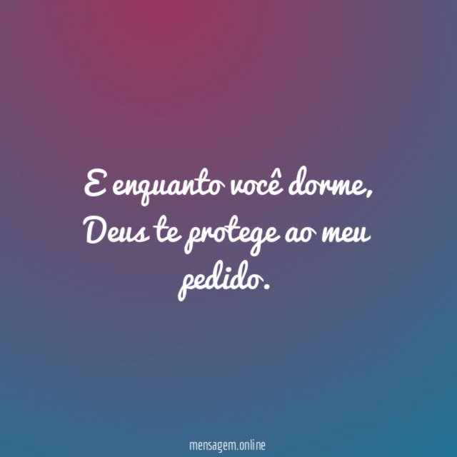 E enquanto você dorme