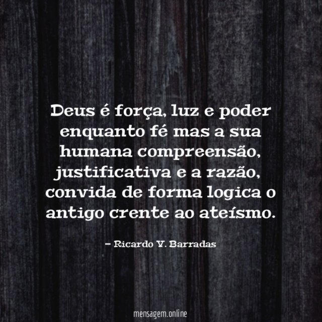 Deus é força