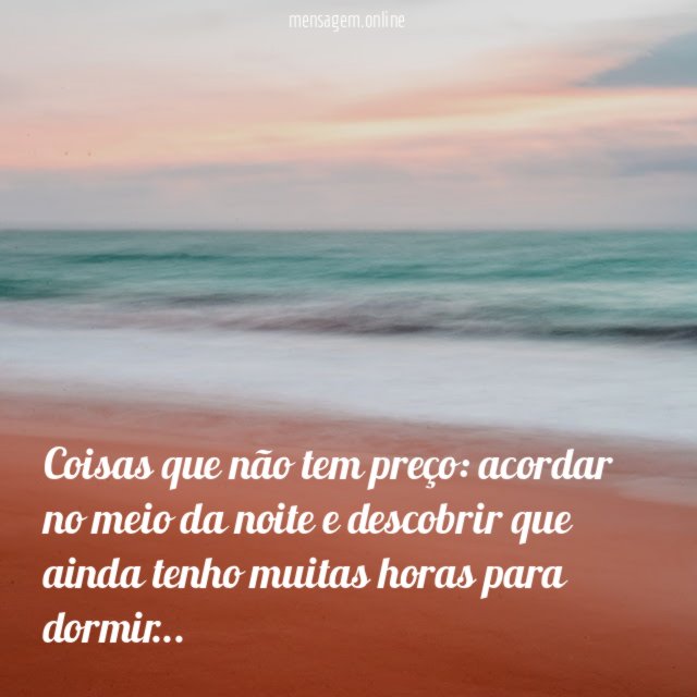 Coisas que não tem preço