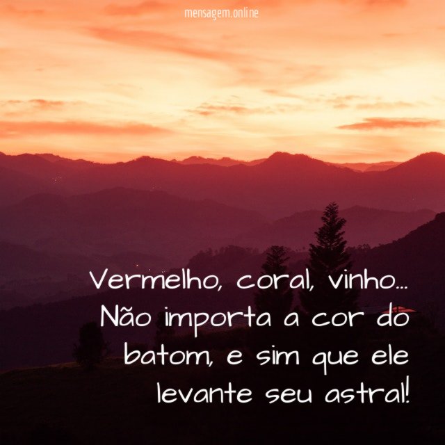 Vermelho, coral, vinho
