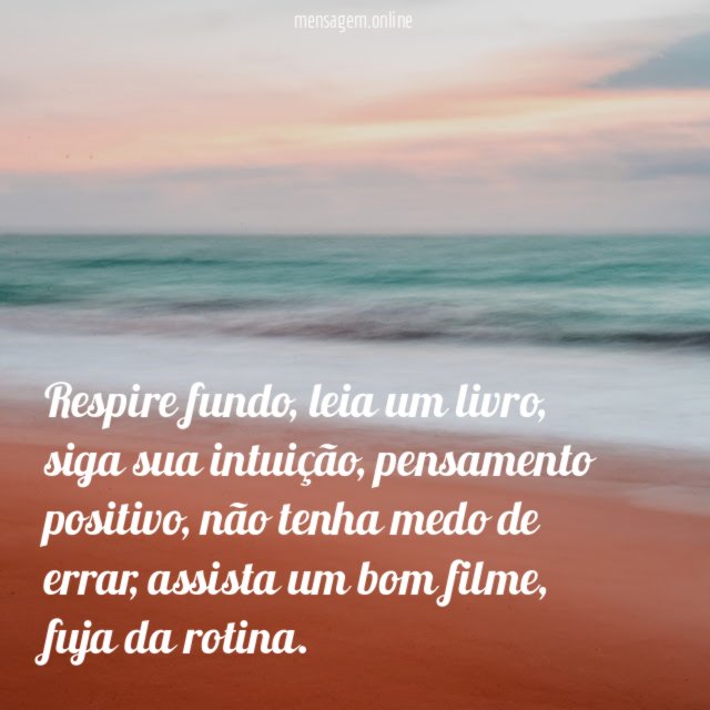 Respire fundo