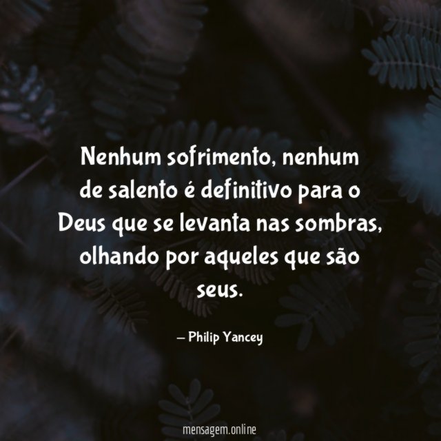 Nenhum sofrimento