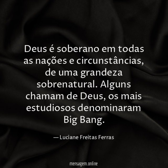 Deus é soberano em todas as nações e circunstâncias