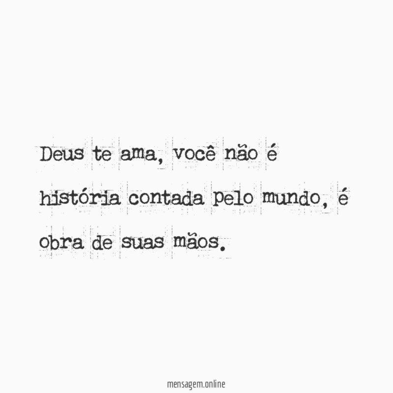 Deus te ama
