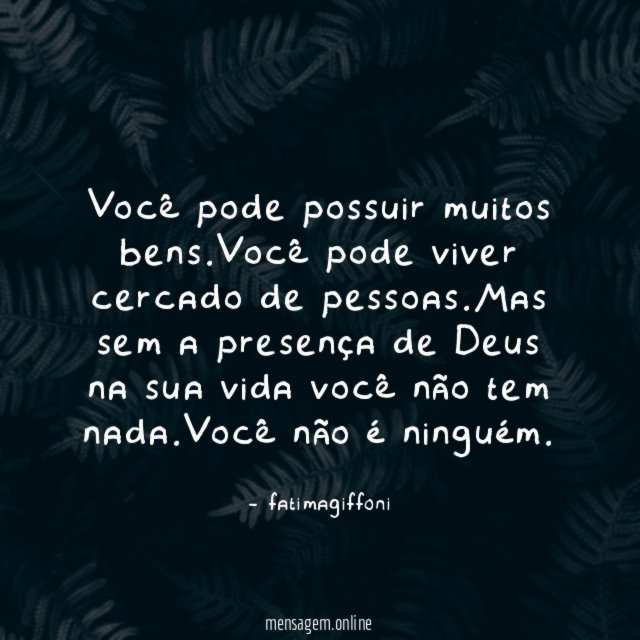 Você pode possuir muitos bens