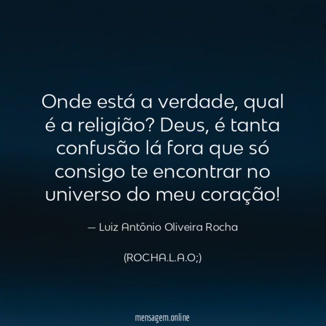 Onde está a verdade