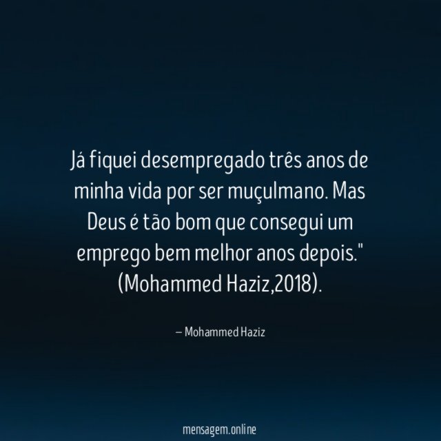 Já fiquei desempregado três anos de minha vida