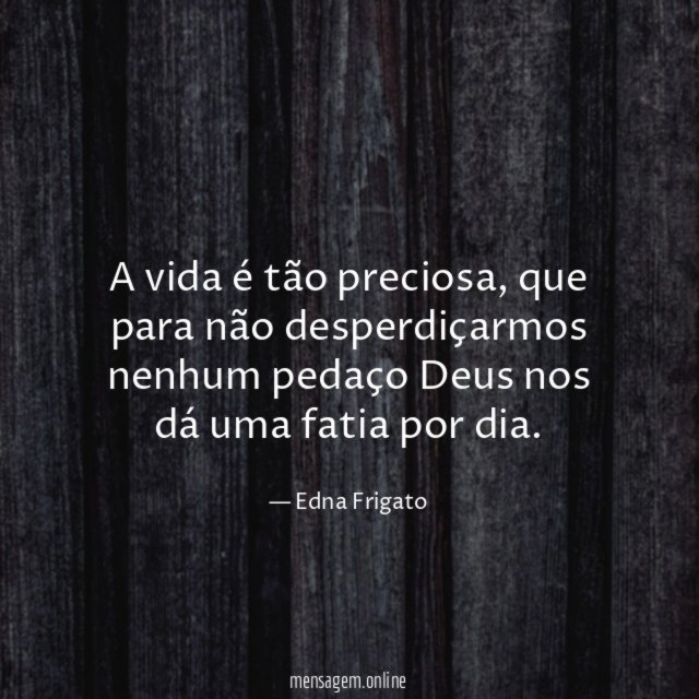 A vida é tão preciosa