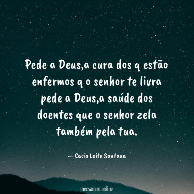 Pede a Deus