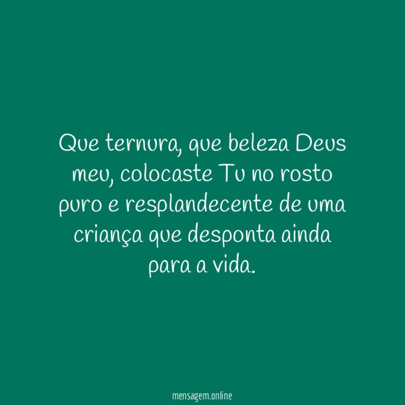 Que ternura