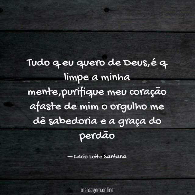 Tudo q eu quero de Deus