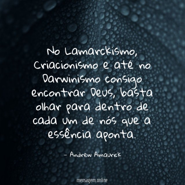 No Lamarckismo