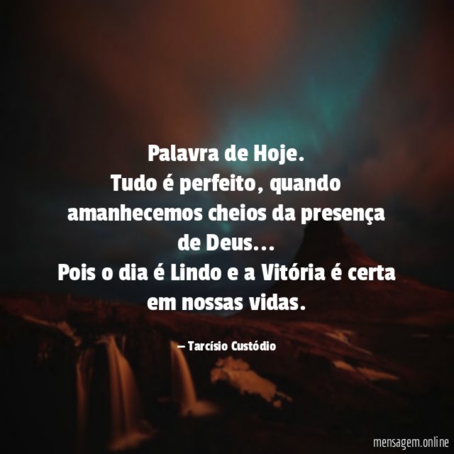 Palavra de Hoje