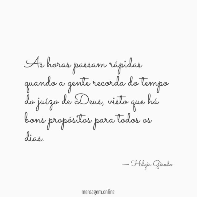 As horas passam rápidas quando a gente recorda