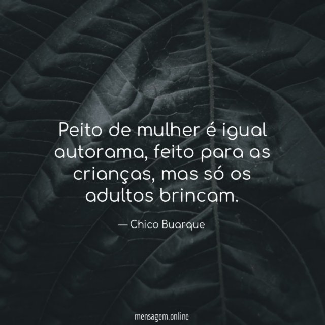 Peito de mulher é igual autorama