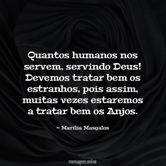 Quantos humanos nos servem