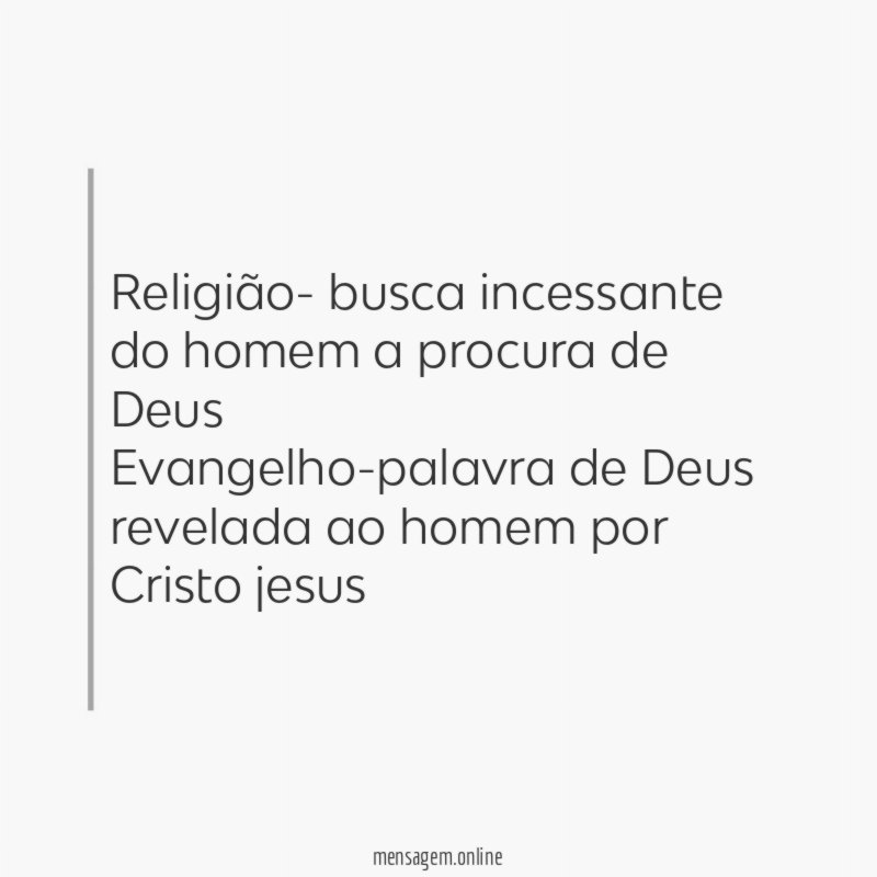 Religião- busca incessante do homem a procura de